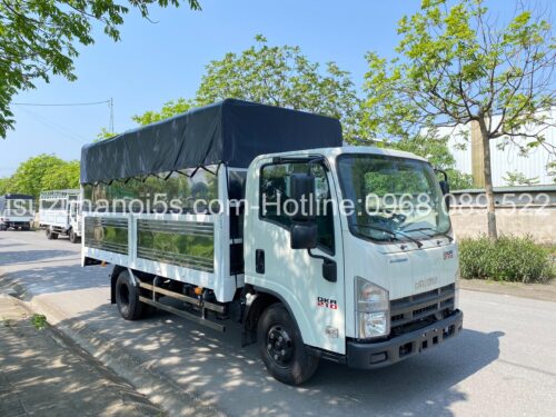 ISUZU 1.9 TẤN THÙNG MUI BẠT QKR210 EURO5