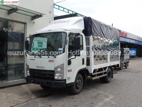ISUZU 2.4 TẤN THÙNG MUI BẠT QKR230 QLR77FE5 EURO5